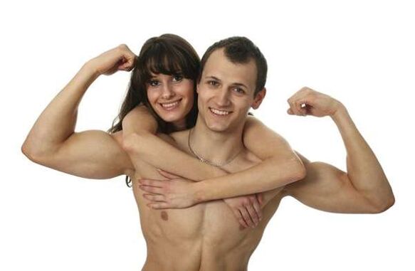 women and men who increase potency with products