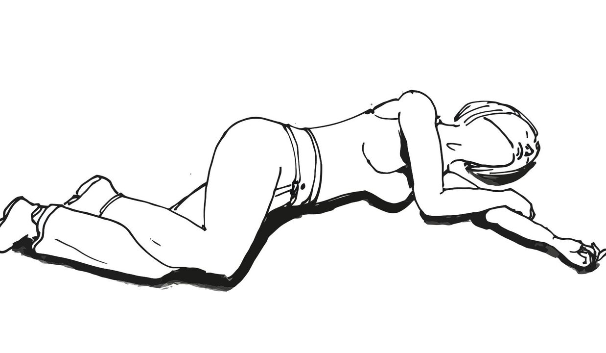 prostate massage position